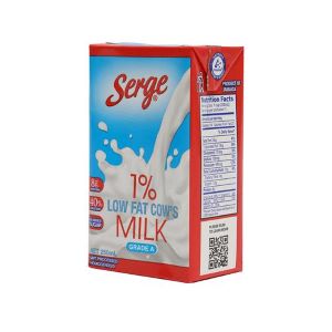 Serge Low Fat 1% Milk 250ml