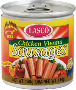 Lasco Chicken Vienna Sausage 140g