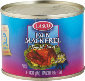 Lasco Jack Mackerel In Tomato Sauce 7oz