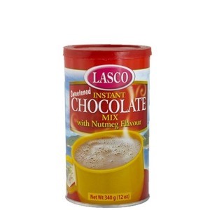 Lasco Instant Chocolate With Nutmeg 12oz