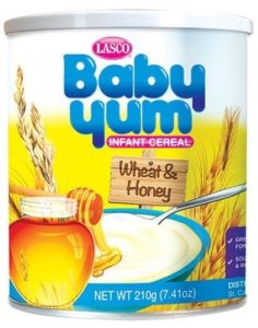 Lasco Baby Yum Wheat & Honey 210g