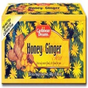 Caribbean Dreams Honey & Ginger Tea 24ct