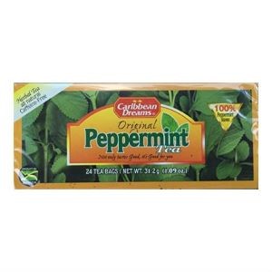 Caribbean Dreams Peppermint Tea Bag 24ct