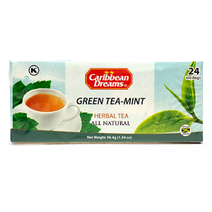 Caribbean Dreams Green Tea & Mint 24ct
