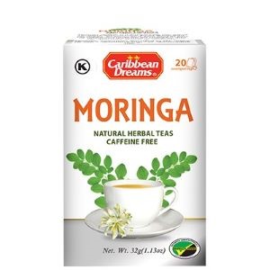 Caribbean Dreams Tea Moringa 20ct