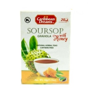 Caribbean Dreams Soursop Honey Tea 20ct
