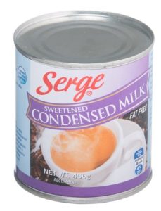Serge Condensed Milk Fat Free 400G