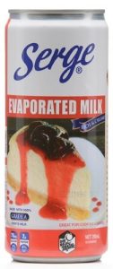 Serge Evaporated Milk 330ml