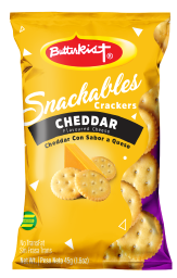 Butterkist Snackables Cheddar 45g (Twin Pack)