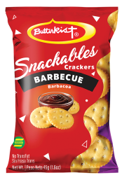 Butterkist Snackables Bbq 45g (Twin Pack)