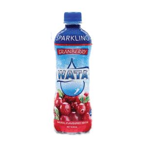 Wata Sparkling Cran Red Water 500ml