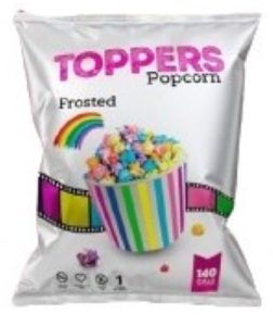Toppers Popcorn Frosted Snacks 28g (Twin Pack)