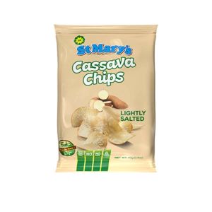 St.mary's Cassava Chip Lghtly Salted 40g