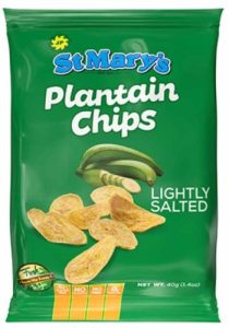 St.mary's Plantain Chips Lightly 40g