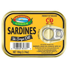 Carib Choice Sardines Black Pepper 106g