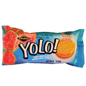 Excelsior Yolo Guava Cream Cookie 42g (Twin Pack)