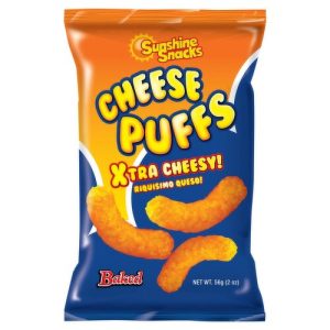 Sunshine Snacks Cheese Puffs 15g (Twin Pack)